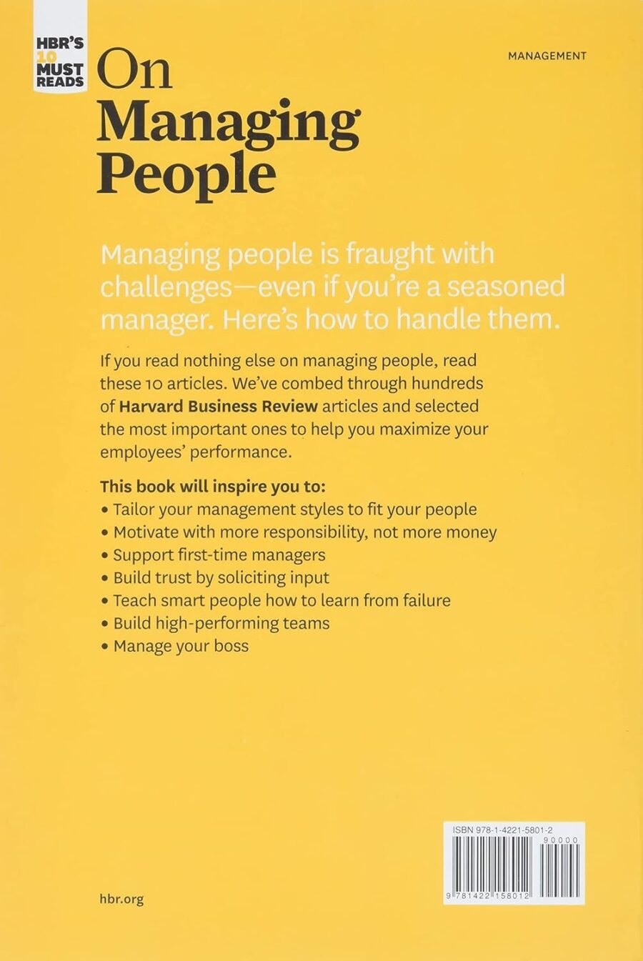 10 Must Reads On Managing People